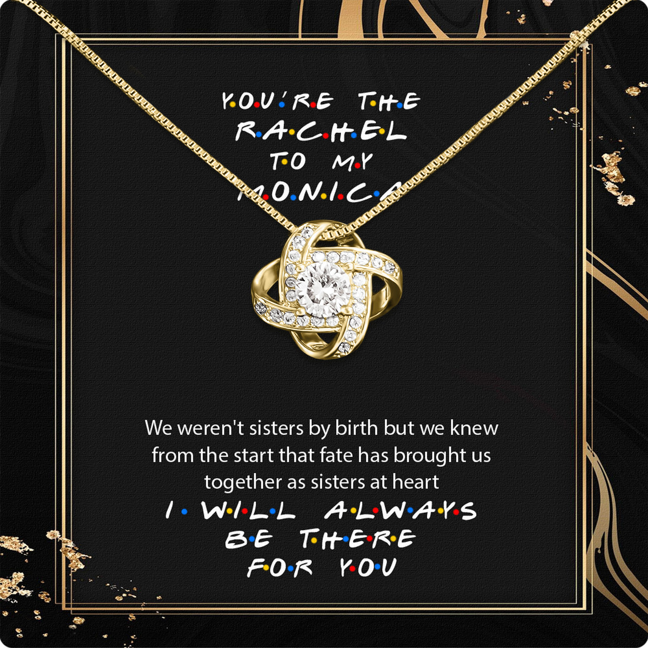 Best Friend Necklace - A Heartfelt Gift for Your Forever Friend - Larvincy