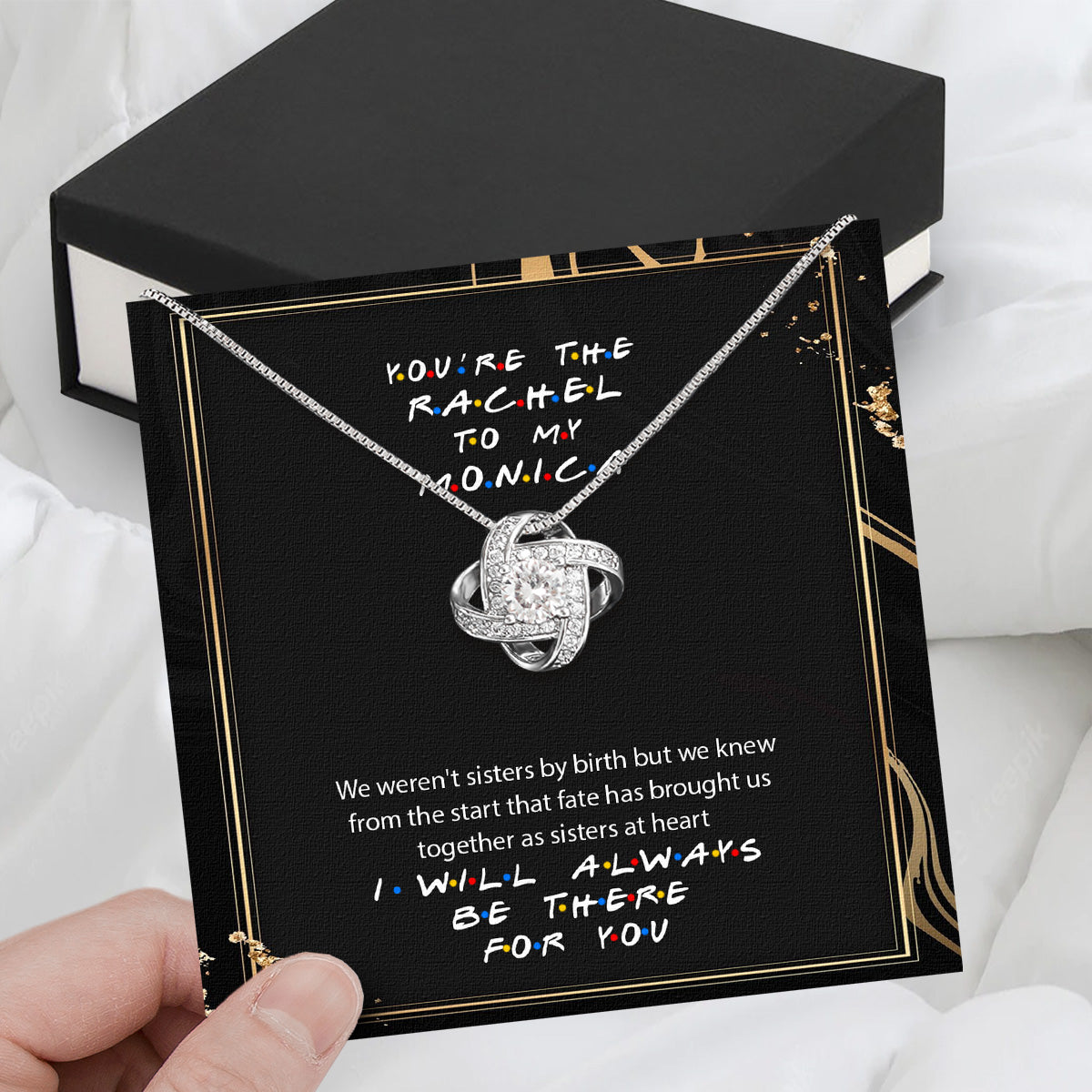 Best Friend Necklace - A Heartfelt Gift for Your Forever Friend - Larvincy