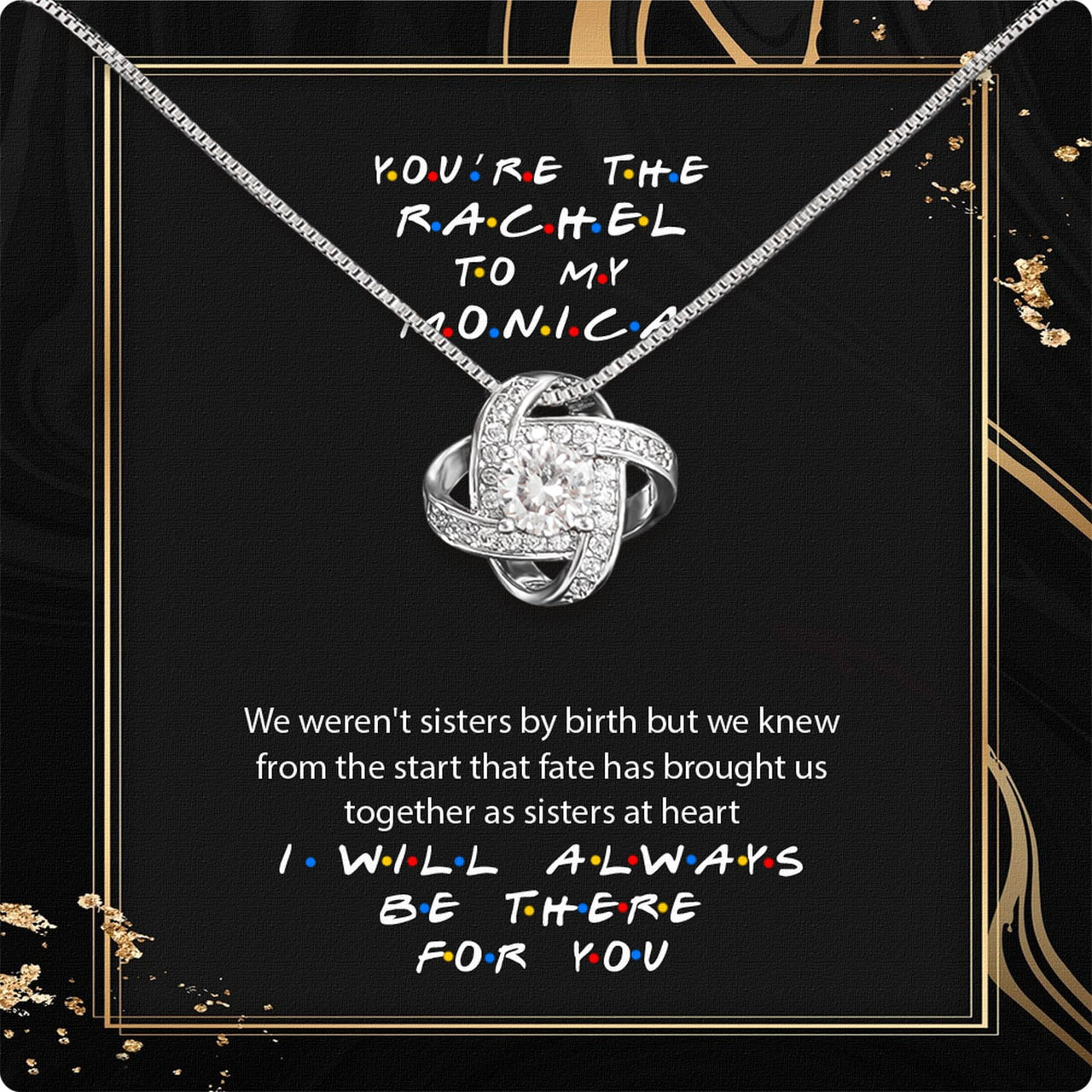 Best Friend Necklace - A Heartfelt Gift for Your Forever Friend - Larvincy