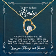 Best Friend Necklace - A Heartfelt Gift for Your Forever Friend - Larvincy