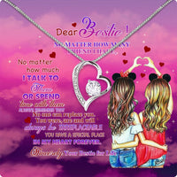 Thumbnail for Best Friend Necklace - A Heartfelt Gift for Your Forever Friend - Larvincy