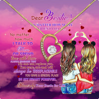 Thumbnail for Best Friend Necklace - A Heartfelt Gift for Your Forever Friend - Larvincy