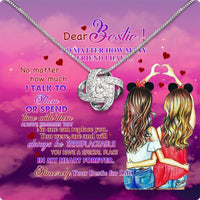 Thumbnail for Best Friend Necklace - A Heartfelt Gift for Your Forever Friend - Larvincy