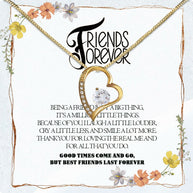 Best Friend Necklace - A Heartfelt Gift for Your Forever Friend - Larvincy