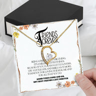 Best Friend Necklace - A Heartfelt Gift for Your Forever Friend - Larvincy