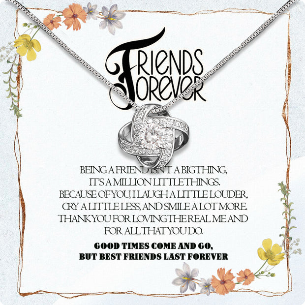 Best Friend Necklace - A Heartfelt Gift for Your Forever Friend - Larvincy