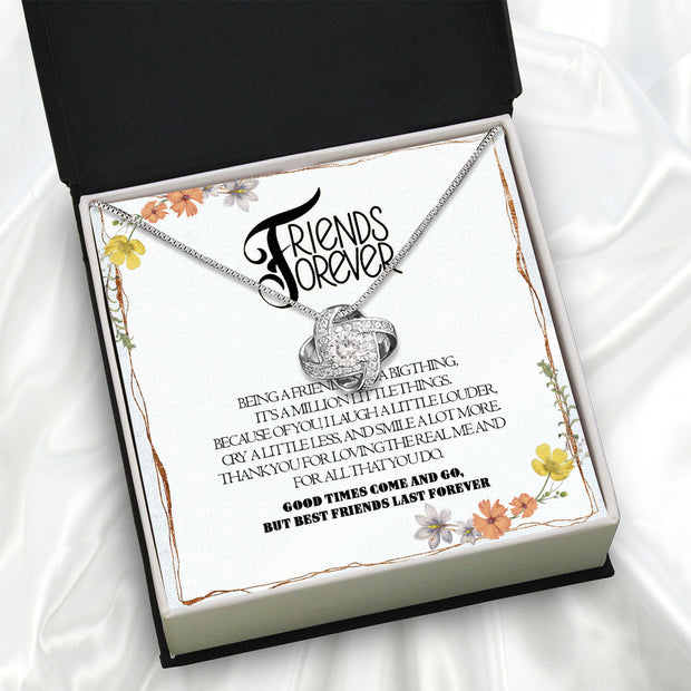 Best Friend Necklace - A Heartfelt Gift for Your Forever Friend - Larvincy