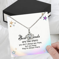 Thumbnail for Best Friend Necklace - A Heartfelt Gift for Your Forever Friend - Larvincy