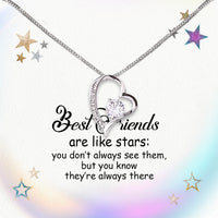 Thumbnail for Best Friend Necklace - A Heartfelt Gift for Your Forever Friend - Larvincy