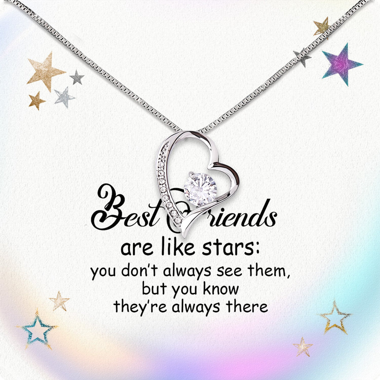 Best Friend Necklace - A Heartfelt Gift for Your Forever Friend - Larvincy