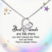 Thumbnail for Best Friend Necklace - A Heartfelt Gift for Your Forever Friend - Larvincy