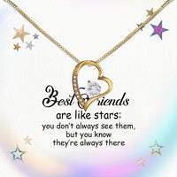 Thumbnail for Best Friend Necklace - A Heartfelt Gift for Your Forever Friend - Larvincy