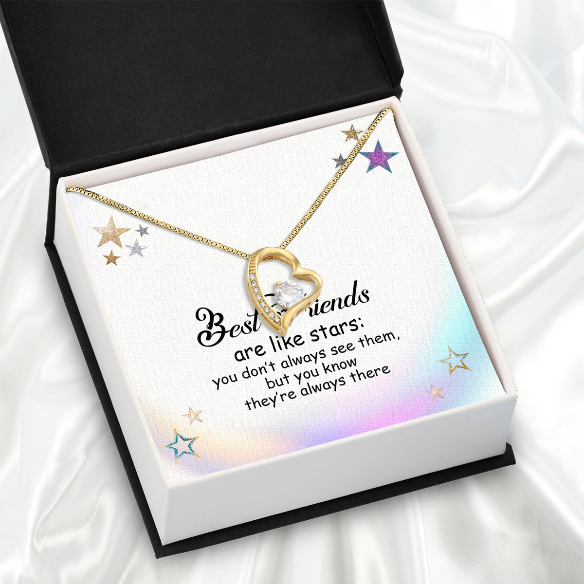 Best Friend Necklace - A Heartfelt Gift for Your Forever Friend - Larvincy