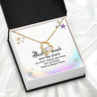 Thumbnail for Best Friend Necklace - A Heartfelt Gift for Your Forever Friend - Larvincy