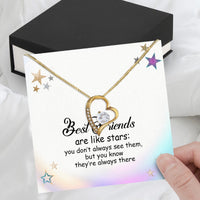 Thumbnail for Best Friend Necklace - A Heartfelt Gift for Your Forever Friend - Larvincy