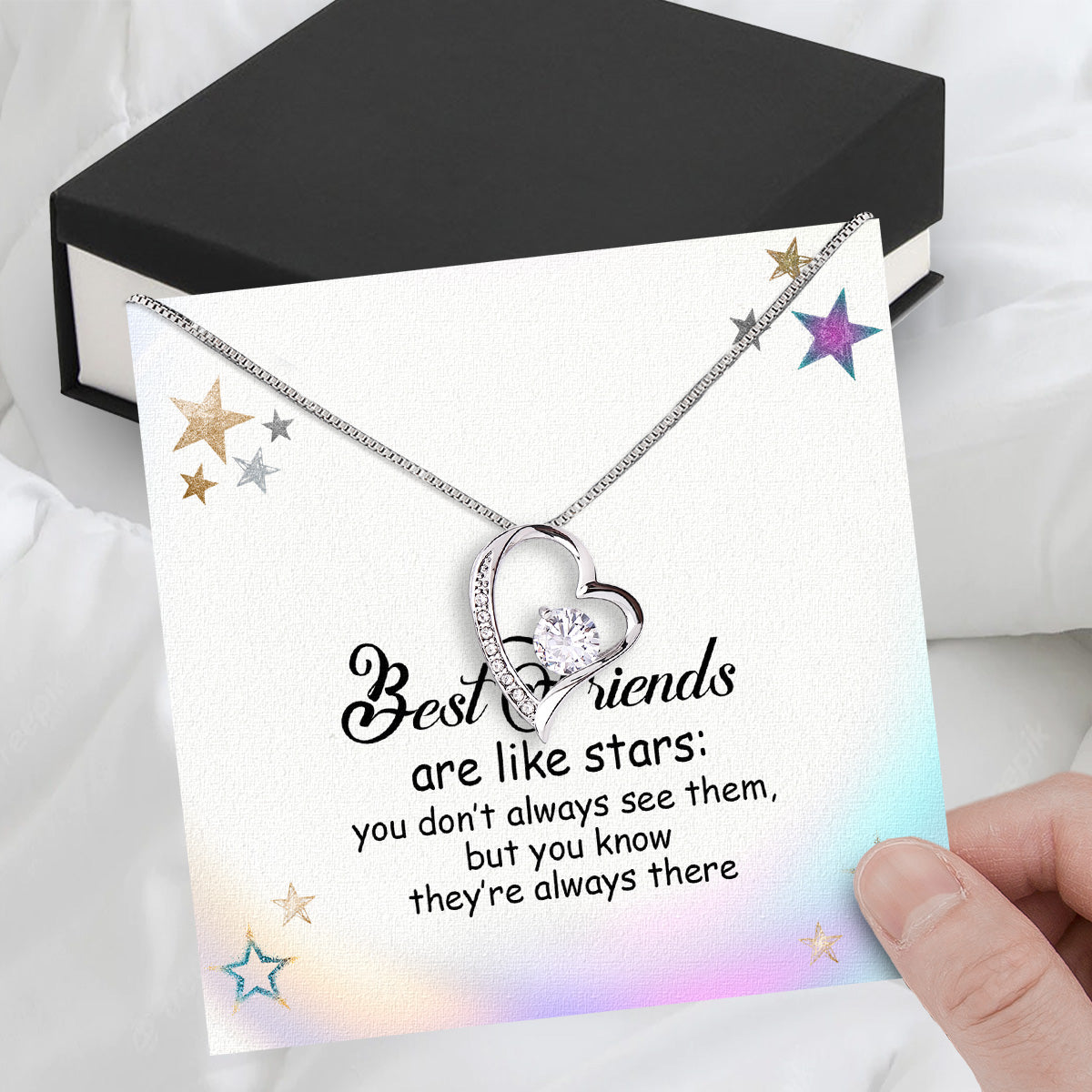 Best Friend Necklace - A Heartfelt Gift for Your Forever Friend - Larvincy