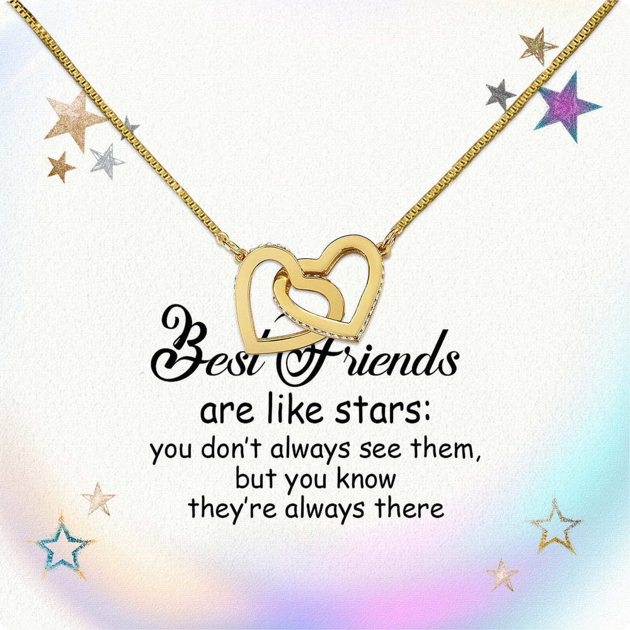 Best Friend Necklace - A Heartfelt Gift for Your Forever Friend - Larvincy