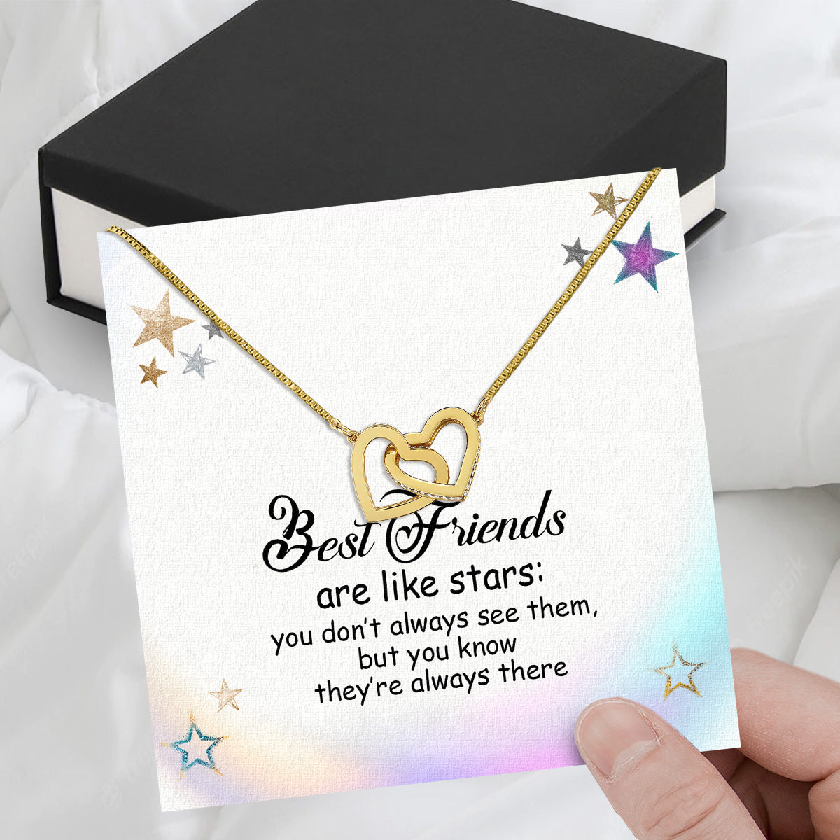 Best Friend Necklace - A Heartfelt Gift for Your Forever Friend - Larvincy