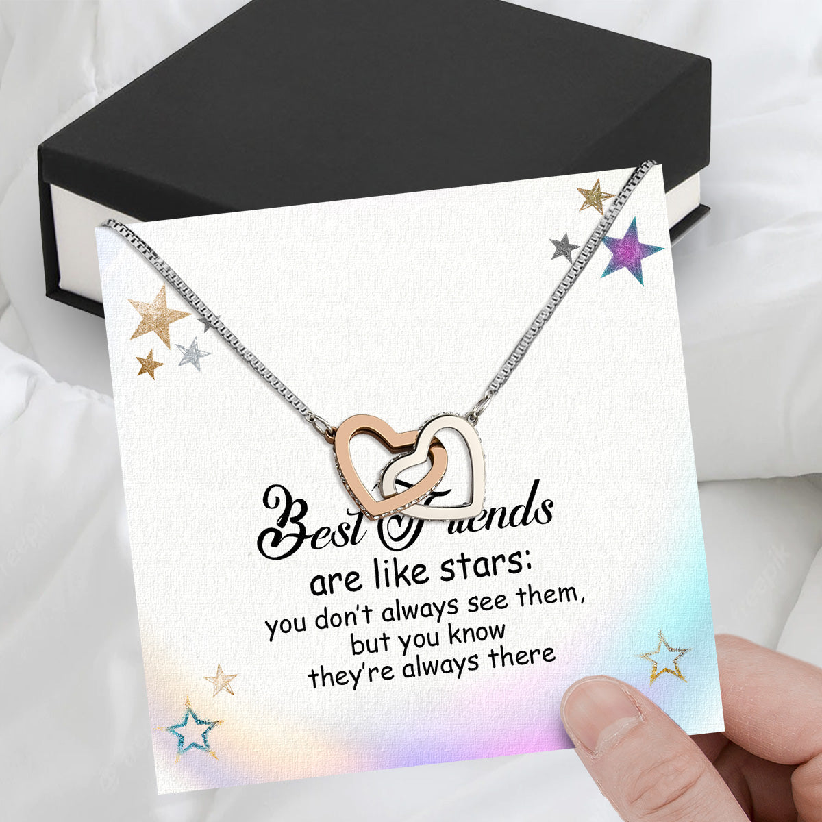 Best Friend Necklace - A Heartfelt Gift for Your Forever Friend - Larvincy