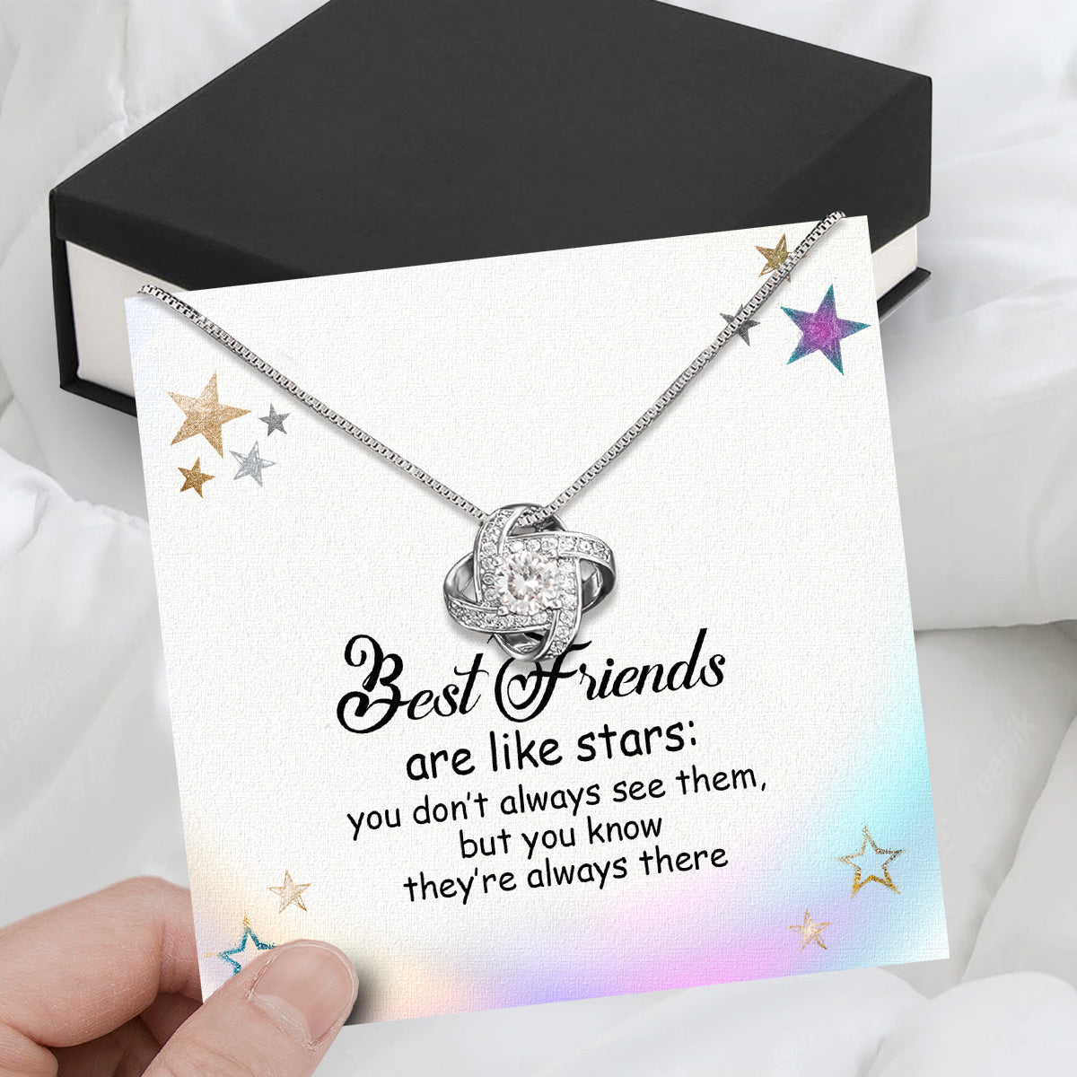 Best Friend Necklace - A Heartfelt Gift for Your Forever Friend - Larvincy