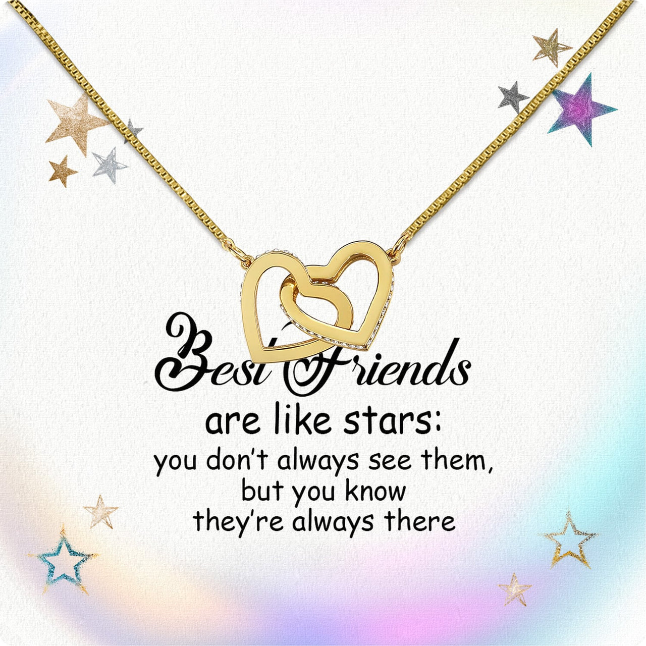 Best Friend Necklace - A Heartfelt Gift for Your Forever Friend - Larvincy