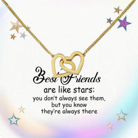 Thumbnail for Best Friend Necklace - A Heartfelt Gift for Your Forever Friend - Larvincy