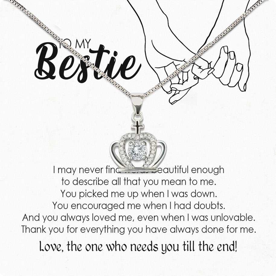 Best Friend Necklace - A Heartfelt Gift for Your Forever Friend - Larvincy