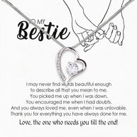 Best Friend Necklace - A Heartfelt Gift for Your Forever Friend - Larvincy