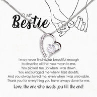 Best Friend Necklace - A Heartfelt Gift for Your Forever Friend - Larvincy