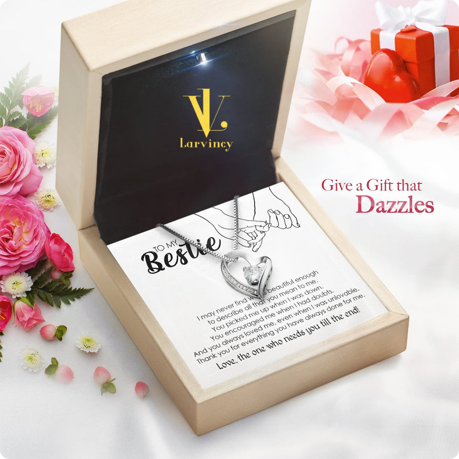 Best Friend Necklace - A Heartfelt Gift for Your Forever Friend - Larvincy