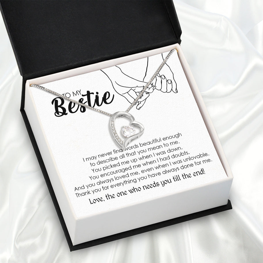 Best Friend Necklace - A Heartfelt Gift for Your Forever Friend - Larvincy