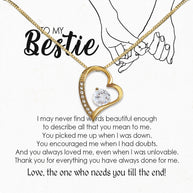 Best Friend Necklace - A Heartfelt Gift for Your Forever Friend - Larvincy