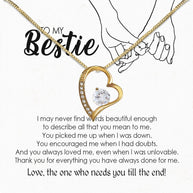 Best Friend Necklace - A Heartfelt Gift for Your Forever Friend - Larvincy