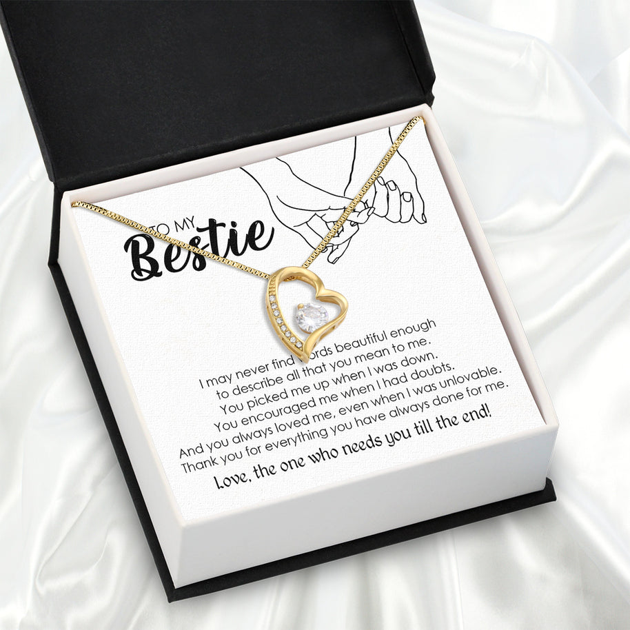 Best Friend Necklace - A Heartfelt Gift for Your Forever Friend - Larvincy
