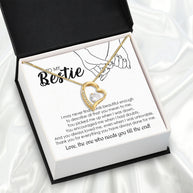 Best Friend Necklace - A Heartfelt Gift for Your Forever Friend - Larvincy