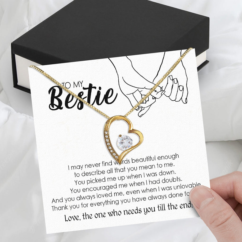 Best Friend Necklace - A Heartfelt Gift for Your Forever Friend - Larvincy