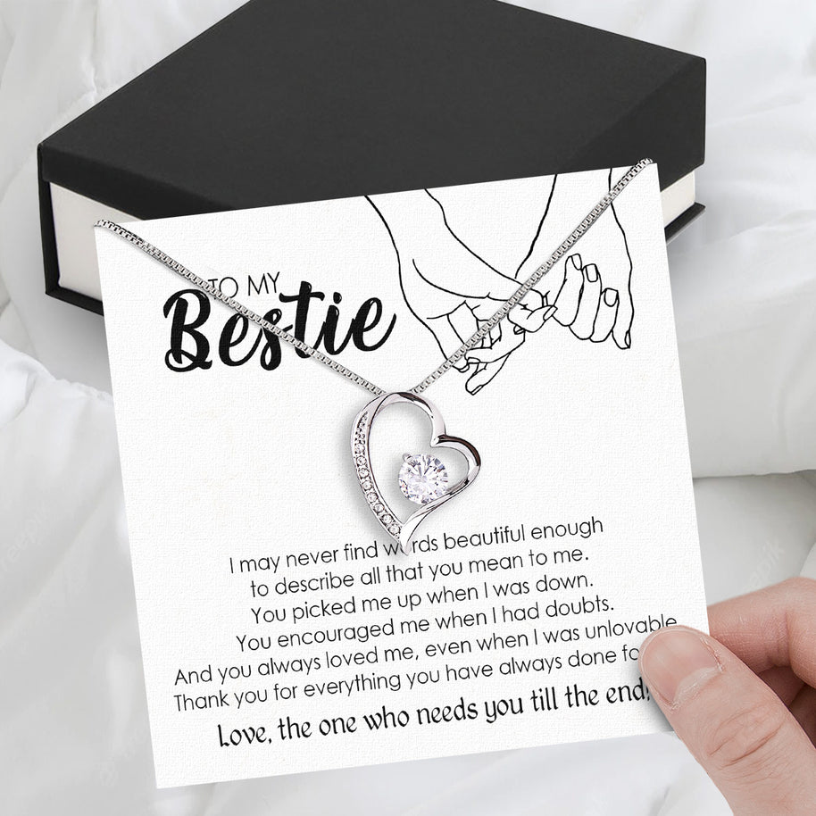 Best Friend Necklace - A Heartfelt Gift for Your Forever Friend - Larvincy