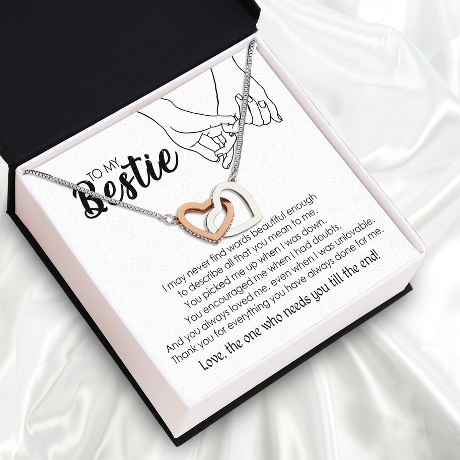 Best Friend Necklace - A Heartfelt Gift for Your Forever Friend - Larvincy