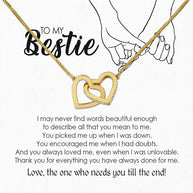 Best Friend Necklace - A Heartfelt Gift for Your Forever Friend - Larvincy