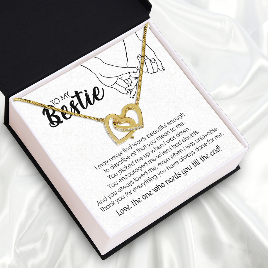 Best Friend Necklace - A Heartfelt Gift for Your Forever Friend - Larvincy