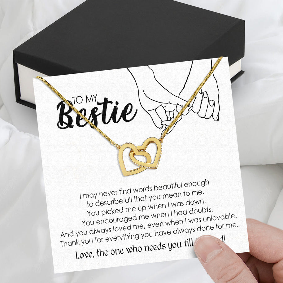 Best Friend Necklace - A Heartfelt Gift for Your Forever Friend - Larvincy