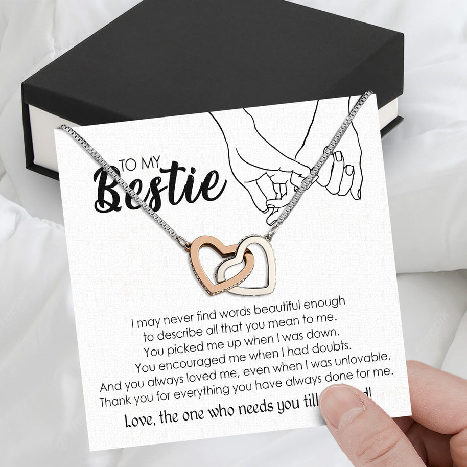 Best Friend Necklace - A Heartfelt Gift for Your Forever Friend - Larvincy