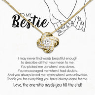 Best Friend Necklace - A Heartfelt Gift for Your Forever Friend - Larvincy