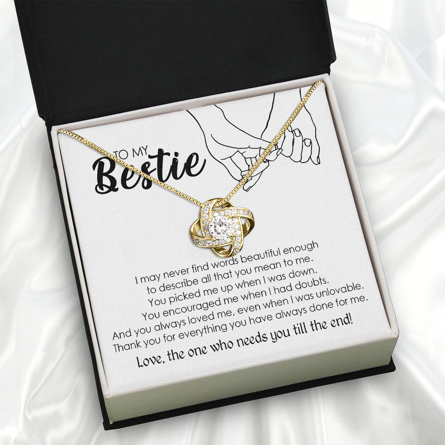Best Friend Necklace - A Heartfelt Gift for Your Forever Friend - Larvincy