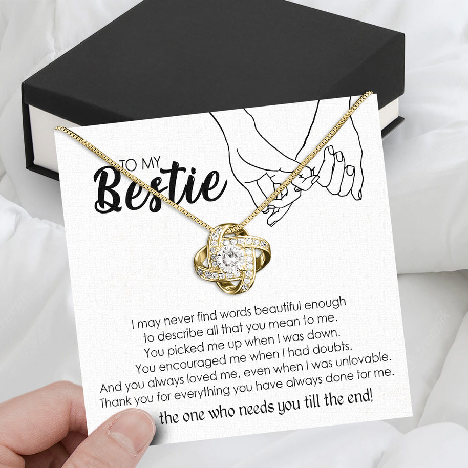 Best Friend Necklace - A Heartfelt Gift for Your Forever Friend - Larvincy