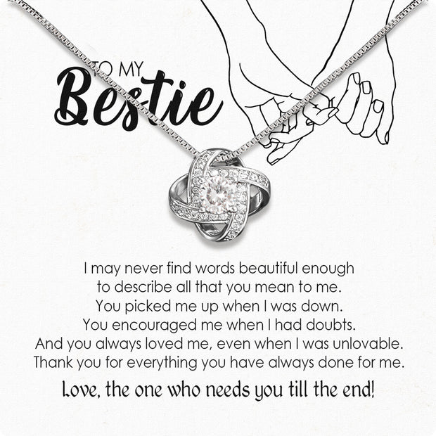 Best Friend Necklace - A Heartfelt Gift for Your Forever Friend - Larvincy