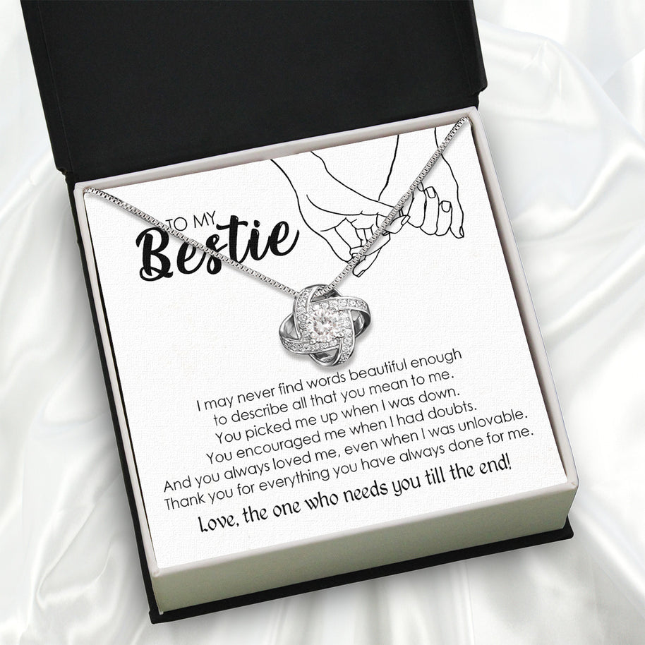 Best Friend Necklace - A Heartfelt Gift for Your Forever Friend - Larvincy