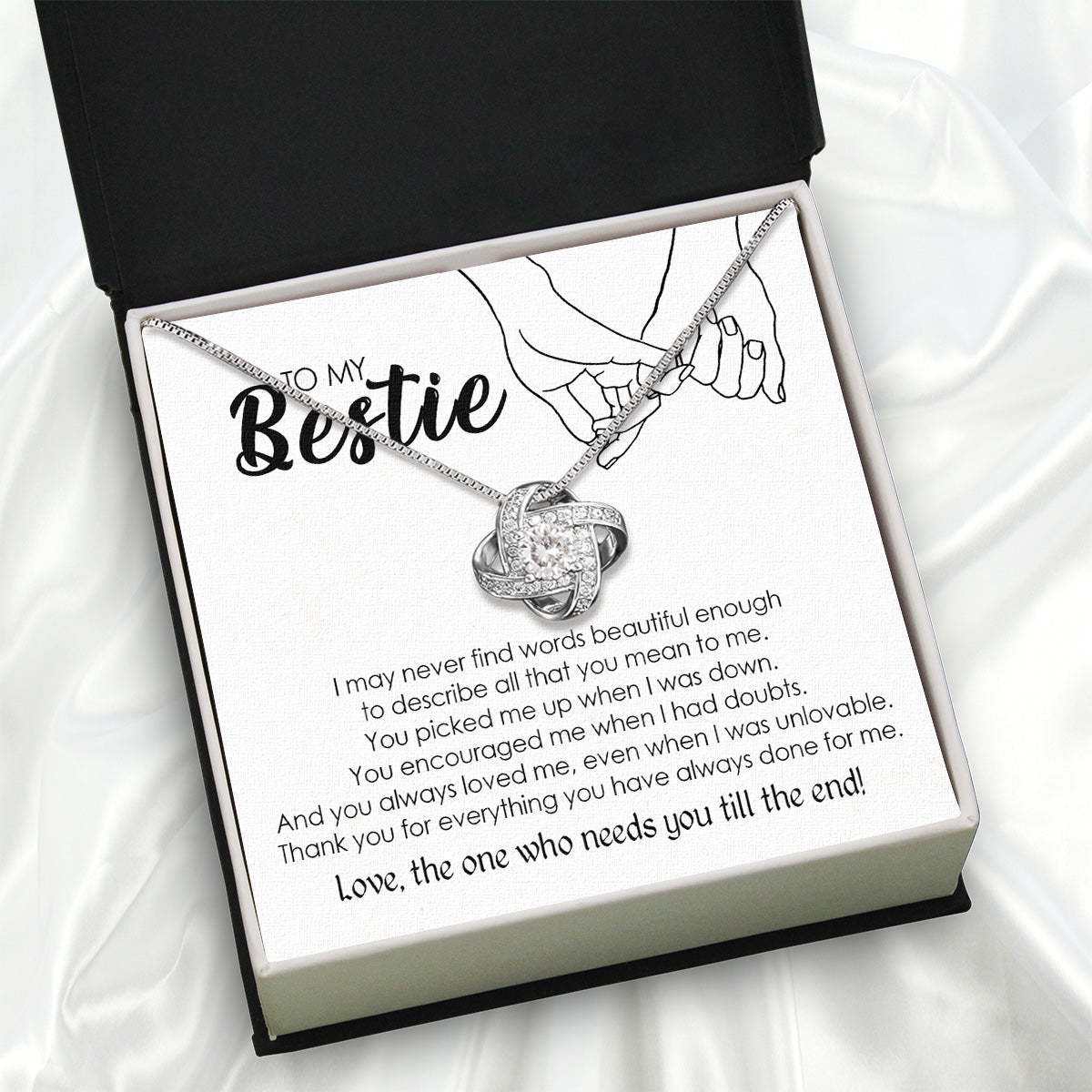 Best Friend Necklace - A Heartfelt Gift for Your Forever Friend - Larvincy