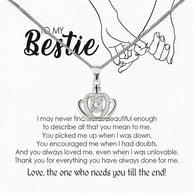 Best Friend Necklace - A Heartfelt Gift for Your Forever Friend - Larvincy