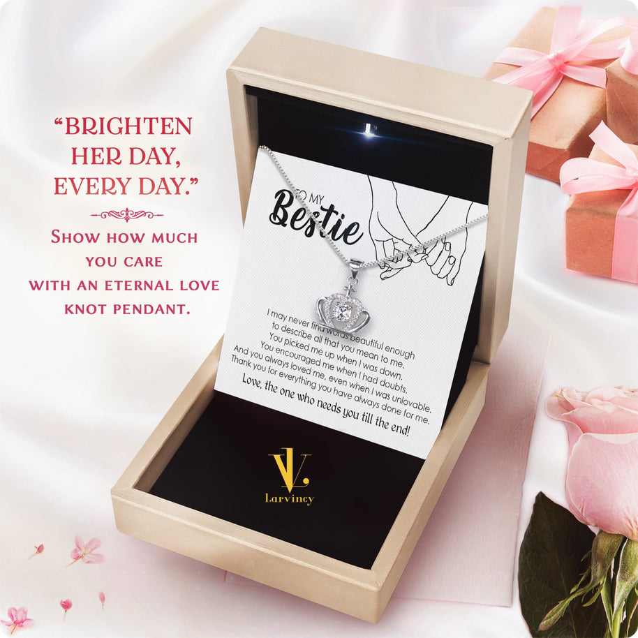 Best Friend Necklace - A Heartfelt Gift for Your Forever Friend - Larvincy